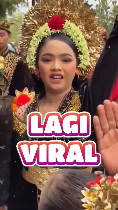 Pengantin viral asal lombok, diperiksa polisi #unik #aneh #adaadaaja #joget