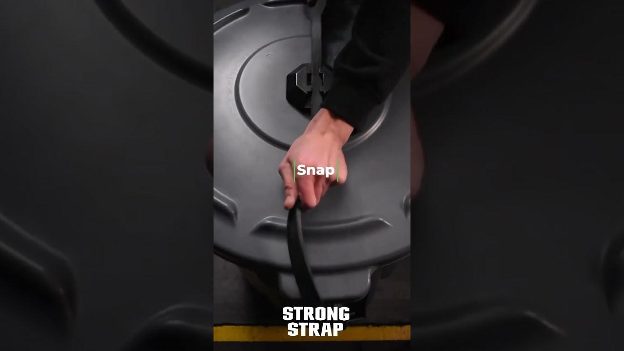 Will The Strong Strap Fit On Your Trash Can Lock Trashcan Cleaning Maintenance
