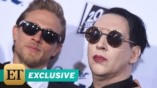 EXCUSIVE: Surprise! Charlie Hunnam and Marilyn Manson Are Basically BFFs