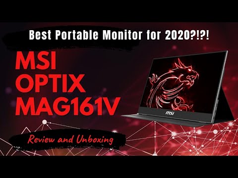 MSI Optix MAG162V 15.6 IPS FullHD Portátil