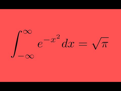Obteniendo la integral de Gauss