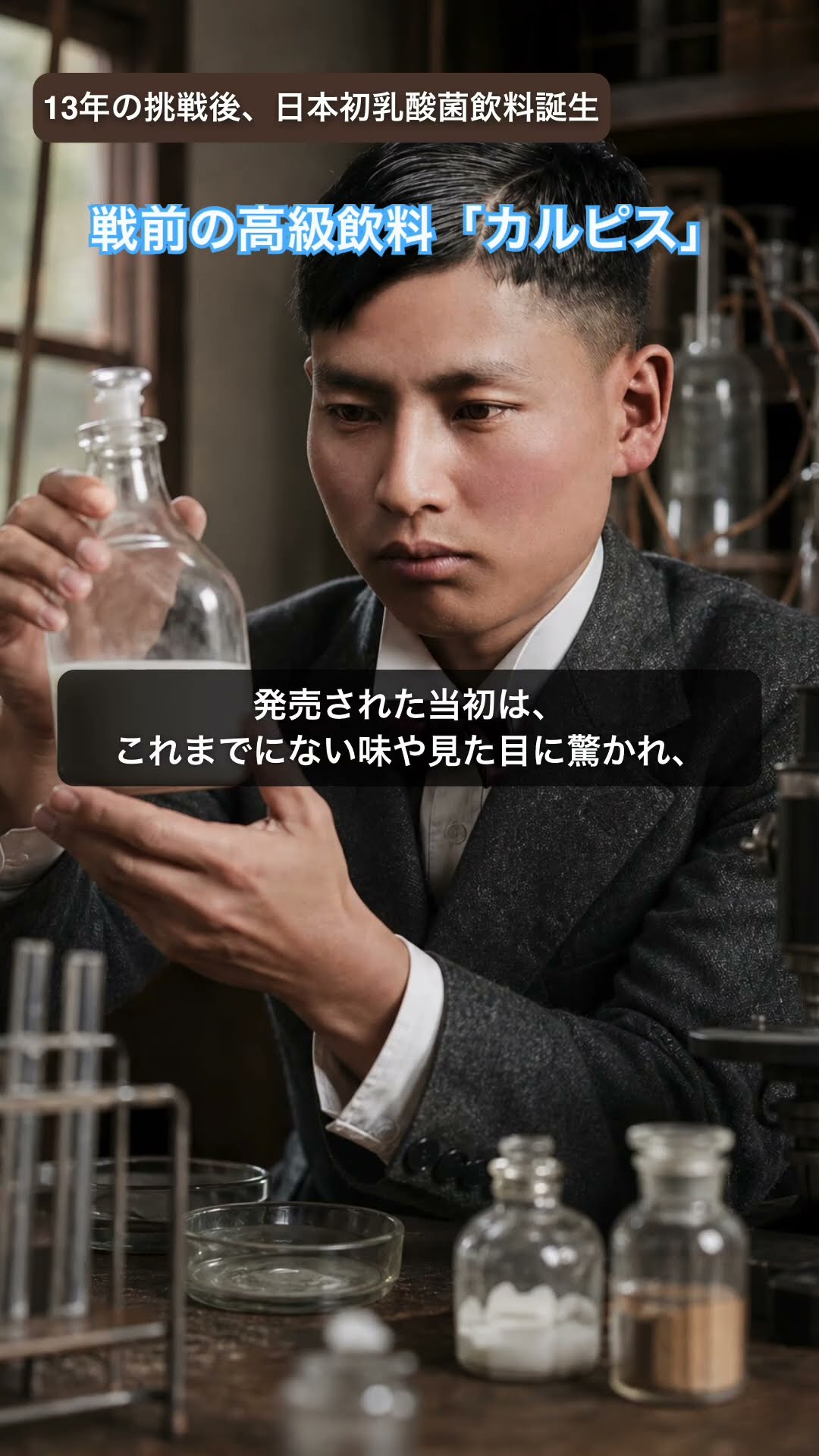 【超レア物】当時の本物！　カルピス　黄色戦前 Calpis Was the Luxury Drink of the Pre-War Era - YouTube