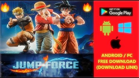💥💥JUMP FORCE 💥💥 FREE DOWNLOAD PC ANDROID (MUST WATCH)