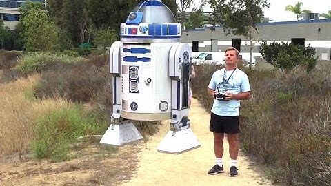 Star Wars RC Flying R2-D2 First Flight by Otto Dieffenbach