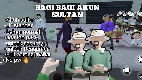 BAGI BAGI AKUN SULTAN BAKSO SIMULATOR VERSI 0.4.3 TERBARU‼️ADA FAN PACK 😱😱