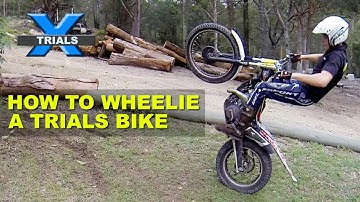 How to wheelie a trials bike︱Cross Training Trials