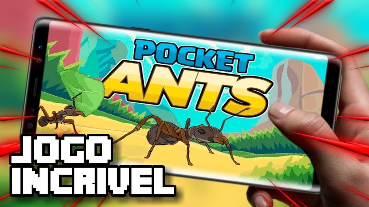 Incrível! Jogo de Sobrevivência com FORMIGAS para Android! Pocket Ants