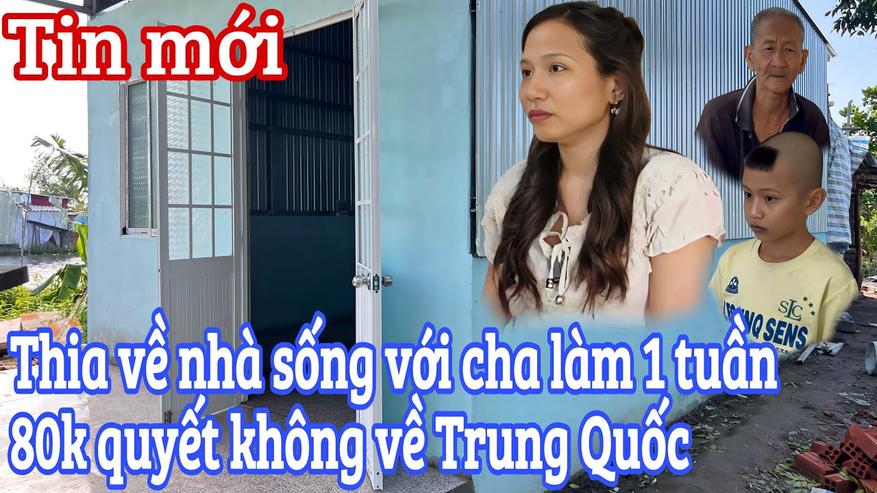 Thia vất vả vật lộn với cuộc sống chật vật