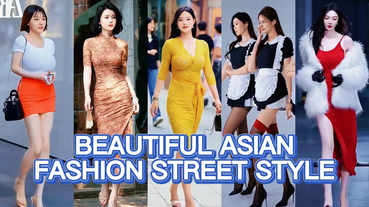 TOP Beautiful Chinese Girl | Chinese Street Fashion eps.99