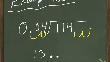 Topic 7-5:  Dividing a Whole Number by a Decimal