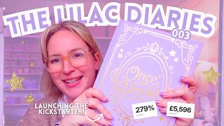 The Lilac Diaries Ep 3 ✨ Time to Launch the Kickstarter! | Emily Harvey Art