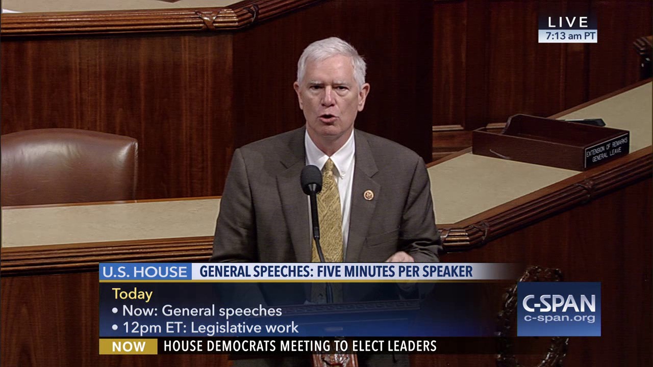 Brooks Addresses House to Support Presidentelect Trump's Assertion of