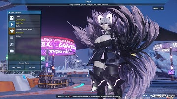 PSO2 NGS Character Creation Tutorial, Cyberpunk Kitsune Mia