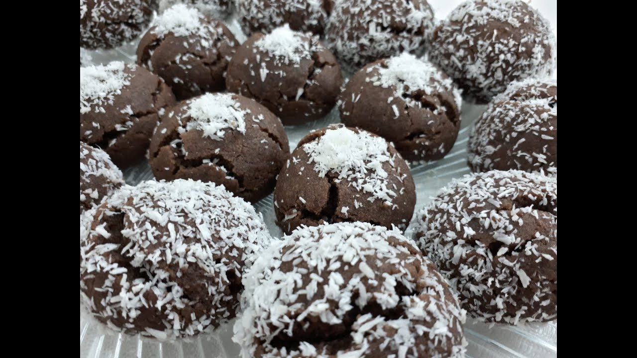 KAKAOLU ISLAK KURABİYE / BROWNİ KURABİYE TARİFİ YouTube