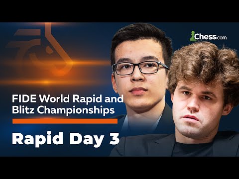 FINAL: Carlsen, Fedoseev, Abdusattorov, and More Fight To Become World Rapid Chess Champion! | Day 3