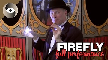 Mind melting light magic! | Firefly performed by Charlie Frye | full performance