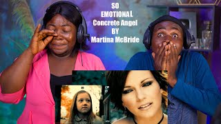 THIS BROKE OUR HEARTS!!! MARTINA MCBRIDE - CONCRETE ANGEL (REACTION) SO EMOTIONAL