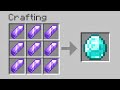 Minecraft but Amethyst = Diamonds...