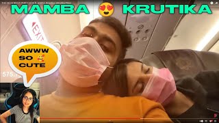 Kaash Reaction on #MAMBA 😍 #KRUTIKA Vlog #kaashplays #krutikaplays #mamba