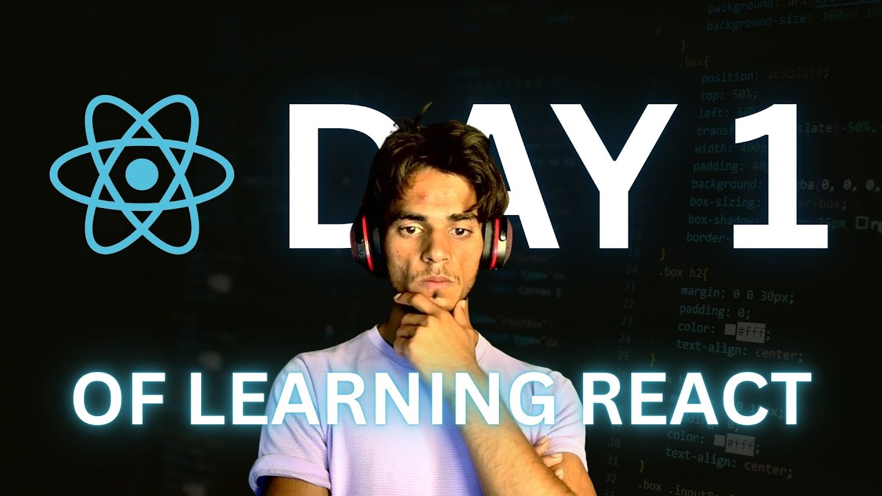 React : Day 1 of learning React | React with Vite - YouTube
