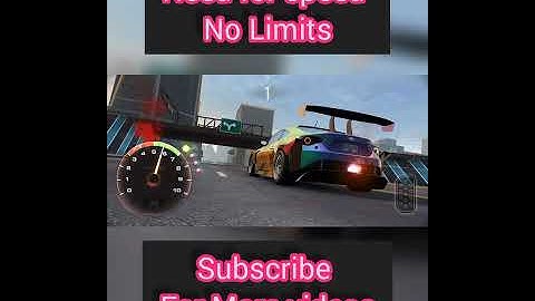 Need for Speed No limits fast car and videos #shorts