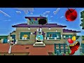 Minecraft Oggy's Bhootiya Story's The End | with Cockroaches