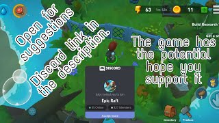 Epic Raft: Fighting Zombie Shark Survival ( Early Access ) v0.9.54 New Update | Jerrymay Gameplayz screenshot 3