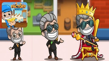 Idle Factory Tycoon: Business! - GamePlay Android iOS Full HD Walkthrough Tutorial