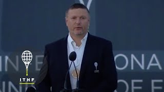 Yevgeny Kafelnikov: Hall of Fame Induction Speech, 2019