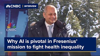 Fresenius perfectly positioned to combat health inequality, says CEO