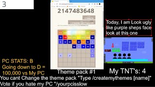 Playing 2048 8x8 screenshot 2