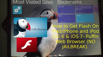 How to Get Flash On iPad/iPhone and iPod iOS 6 & iOS 7- Puffin Web Browser (NO JAILBREAK)