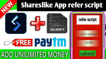 Shareslike App 🇺🇸USA Refer Bypass Script | Shareslike App Task Bypass Script | Unlimited Hack Trick.