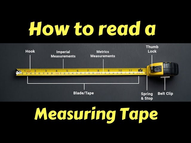 How to use Steel Measuring Tape - Tikweld products and Services