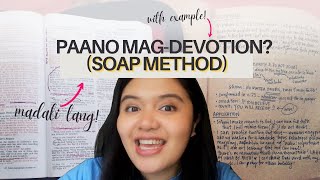 How to Do Devotion Using SOAP Method || Tagalog / Filipino with Example || Christian Vlogger screenshot 5