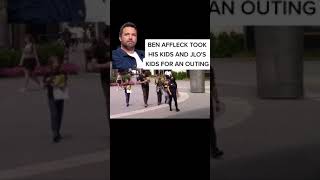 BEN affleck took his kids and JLO's kids for an outing ❤️#beniffer #benaffleckbatman #jennifferlopez