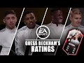 🤔 Ødegaard, Rodrygo, Vini & Valverde guess Beckham's FIFA 21 stats!