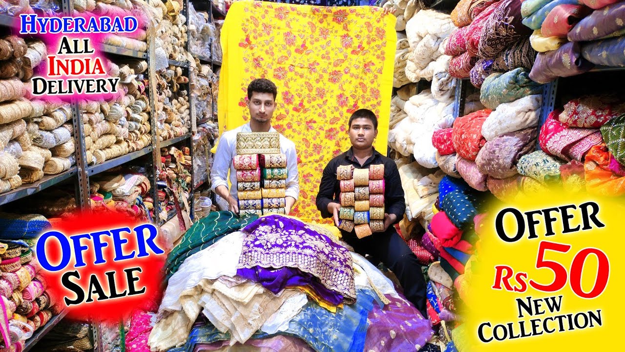 Hyderabad offer Sale Offer Dhamaka New collection Rs.50 Variety All India Delivery || Inaaya Fabrics