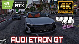 GTA V  Audi Etron GT RTX 2060 Gameplay 4k 60FPS