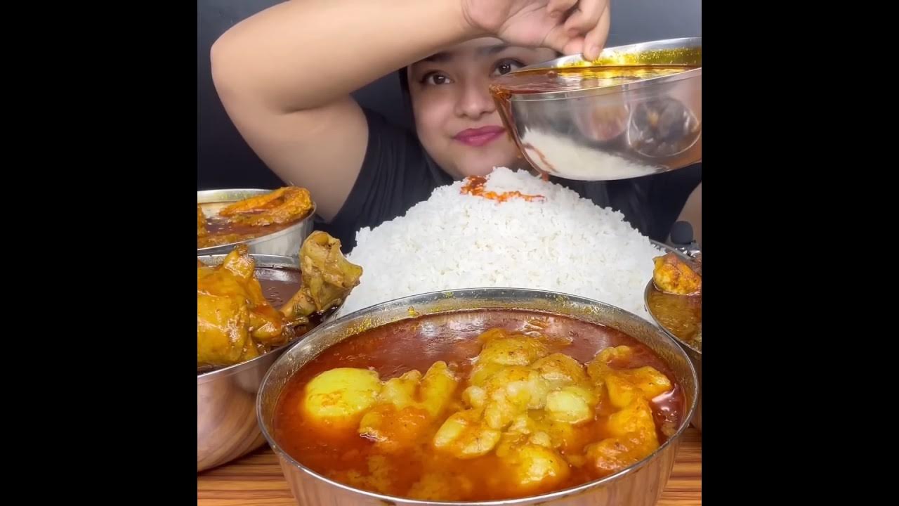 ASMR: EATING SPICY MUTTON FAT CURRY🔥 BASMATI RICE || #shorts #mukbangn#asmreating #mukbangasmr #asmr ASMR: EATING SPICY MUTTON FAT CURRY🔥 BASMATI RICE || #shorts #mukbangn#asmreating #mukbangasmr #asmr
