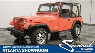 1995 Jeep Wrangler | Classic Cars for Sale - Streetside Classics