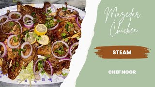 Chicken Steam Recipe By Chef Noor Steam Chicken Without Steamer