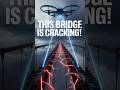 Bridges Don’t Collapse Suddenly! 🚨 Hidden Cracks Detected by Laser #facts #shorts