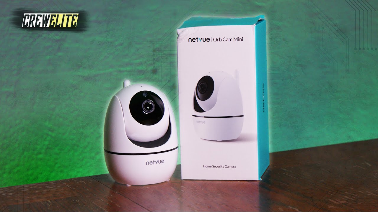 Netvue: Orb Cam Mini Indoor 360° 1080P FHD Smart Security Camera