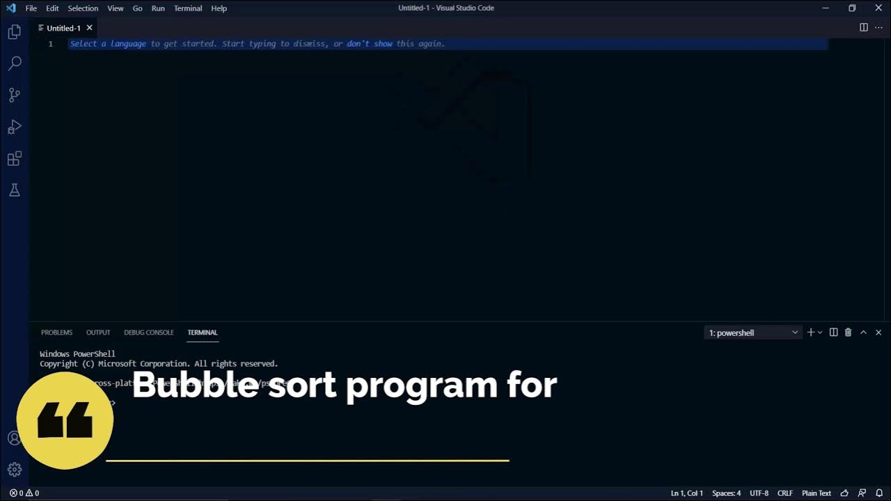 Java program | Bubble Sort Descending Order | Yes I Can Do - YouTube