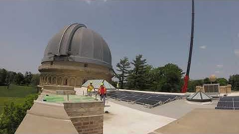 Yerkes Observatory: GoPro South Globe Placement