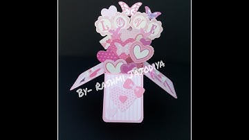 Card in a Box / Pop up Box Card | by Rashmi Jajodiya