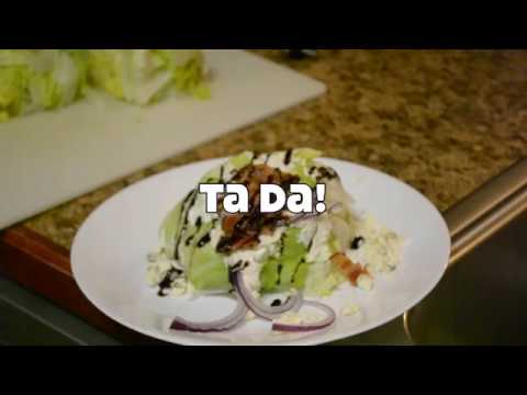 Wedge Salad With Blue Cheese & Bacon | Low Carb Ketogenic Recipe (KETO)