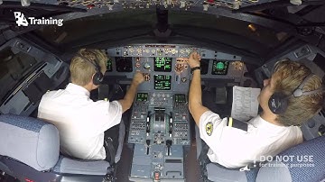 Translatlantic attempt in Airbus A320 - BAA Training