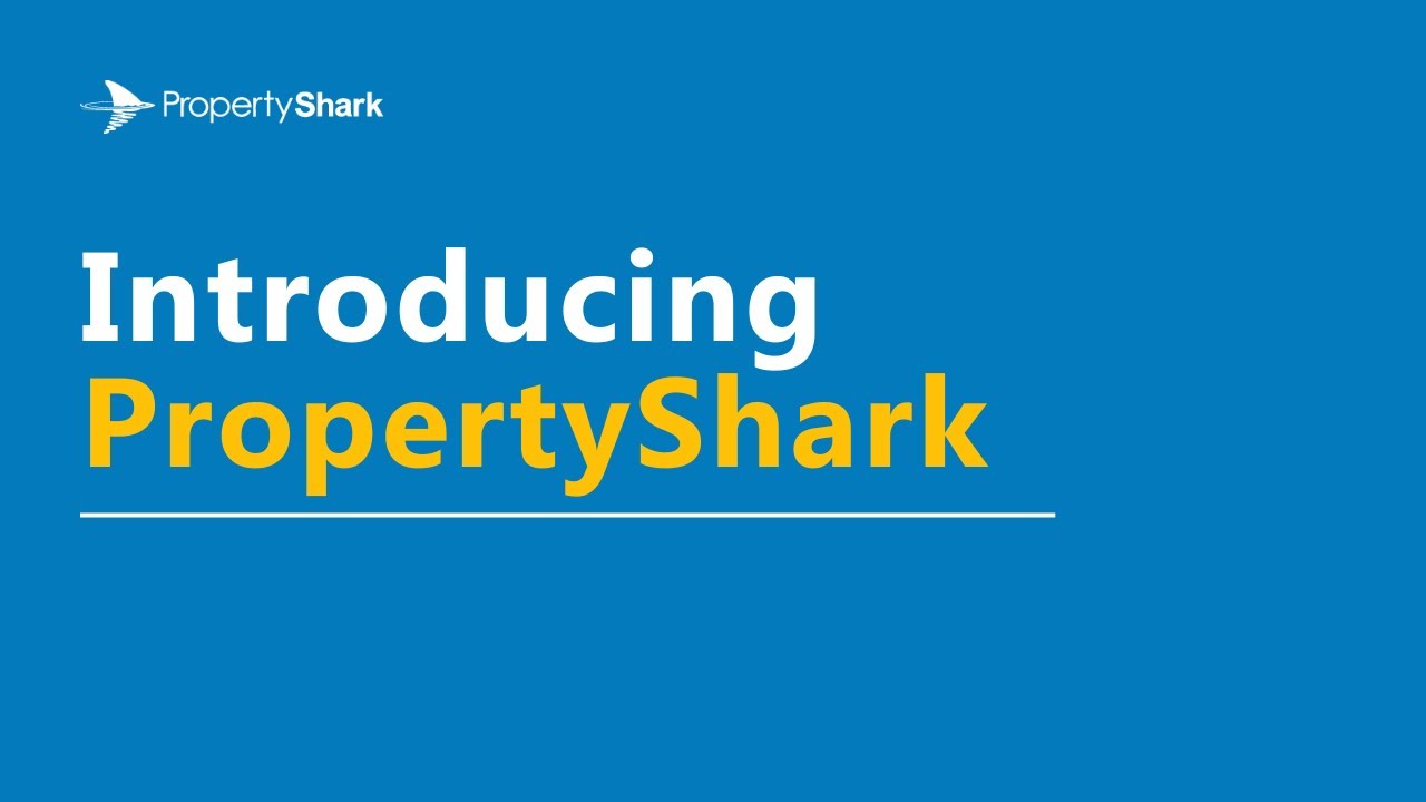 Introducing PropertyShark | Real estate data that closes deals